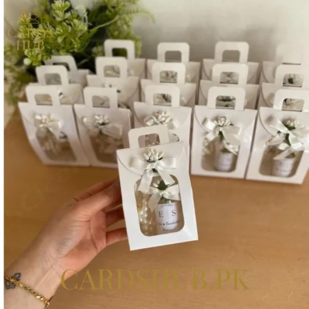 Mini Perfume Favor Box – Wedding & Event Giveaways
